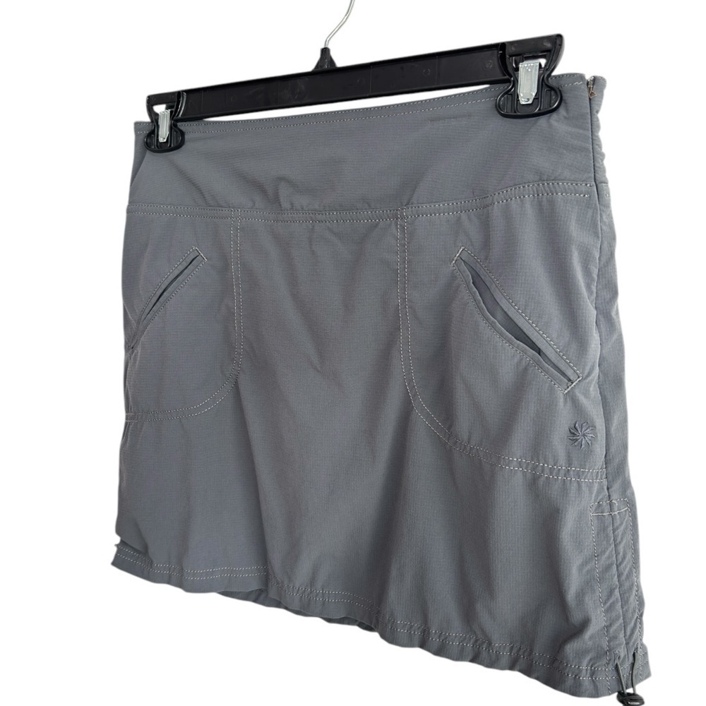 Athleta Golf Skort Womens Size 6 Gray Tennis Pickleball Stretch Classic Preppy - Picture 3 of 13